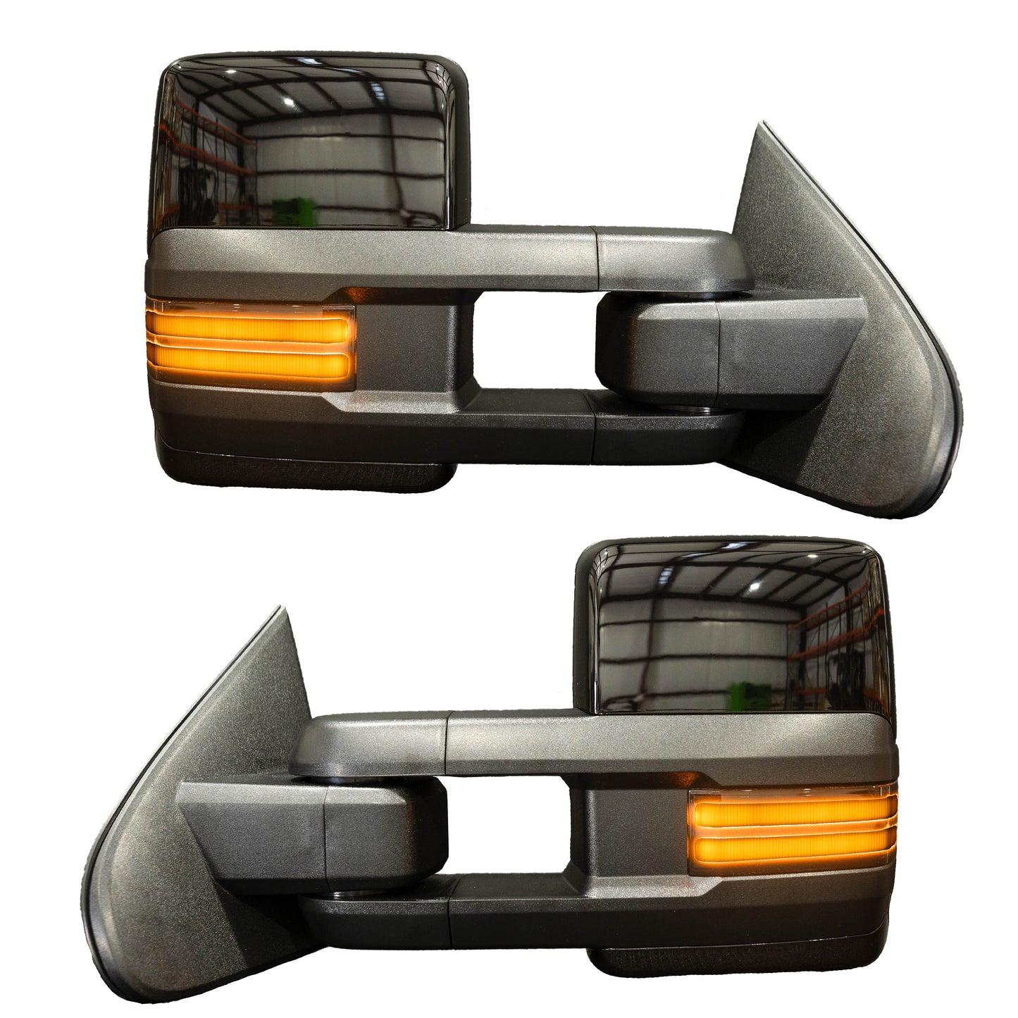 14-18 GM Gloss Black CAPS / Black Switchbacks