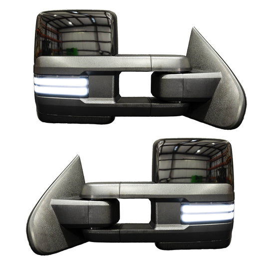 14-18 GM Gloss Black CAPS / Black Switchbacks