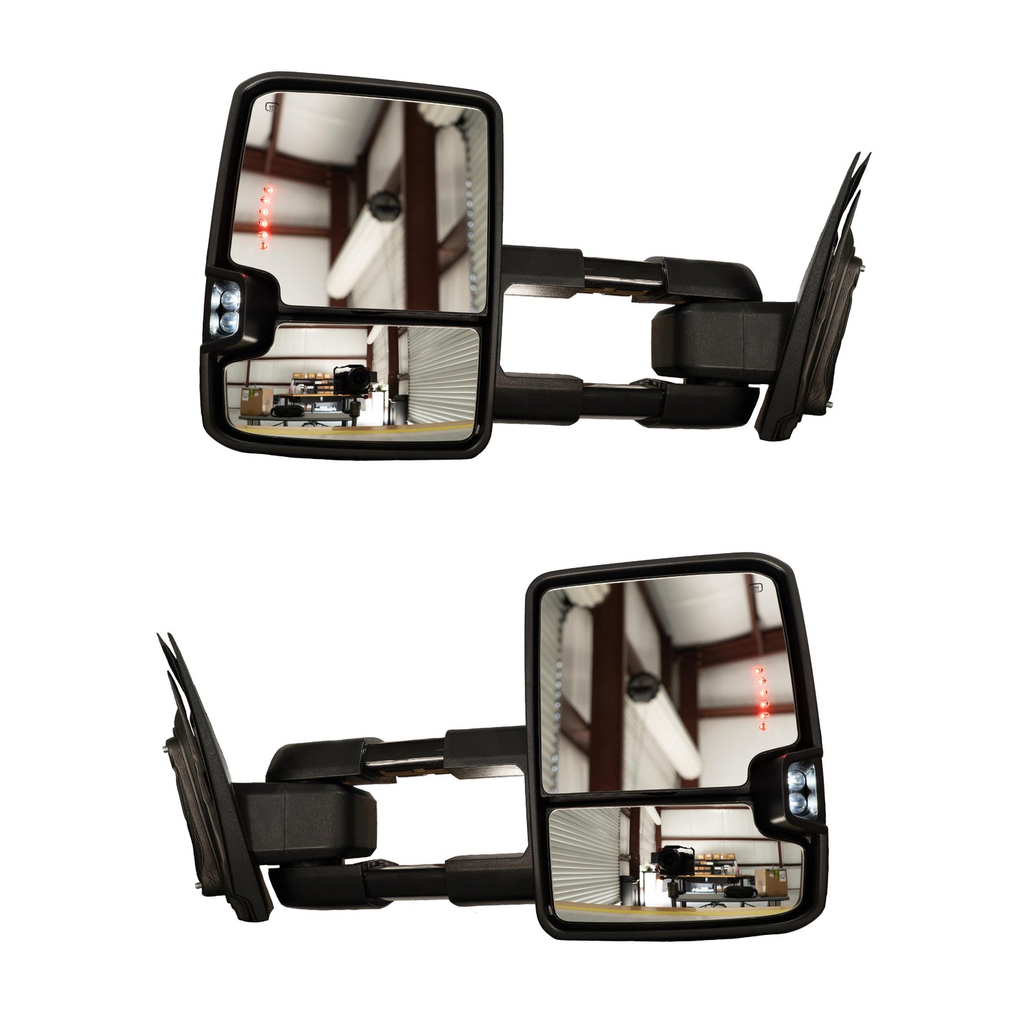 14-18 GM Matt Black Tow Mirrors