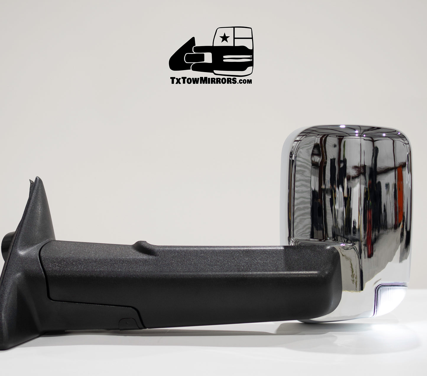 09-18 Ram Chrome Tow Mirrors w/ Switchbacks